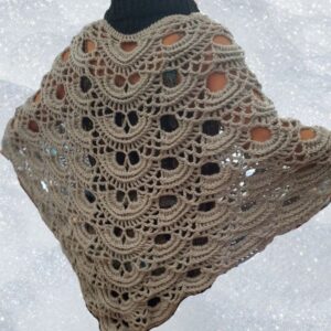 Poncho au crochet