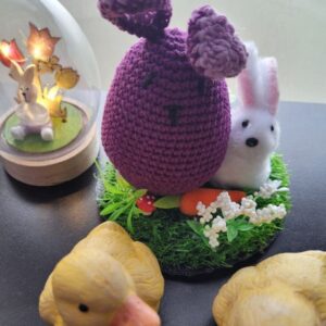 Peluche Lapin Oeuf de Pâques