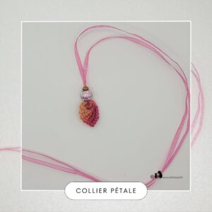 Collier Pétale – Tutoriel