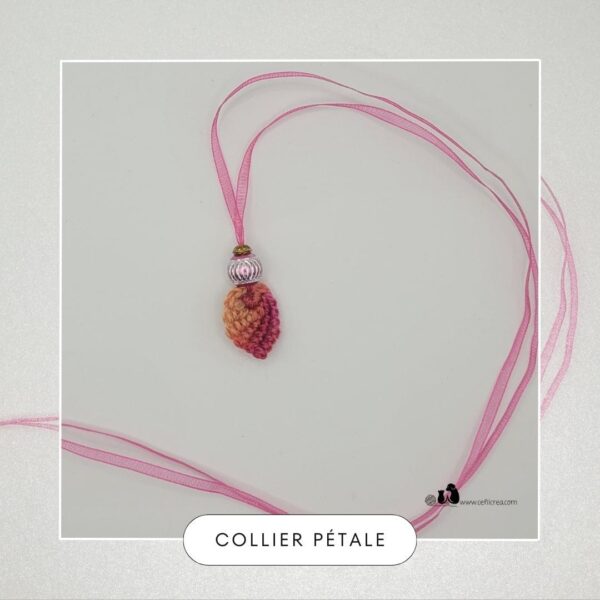 1 photo - Collier Pétale - 126